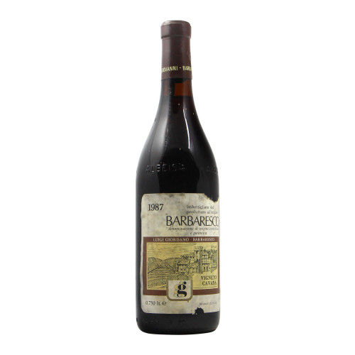 BARBARESCO VIGNETO CAVANA 1987 LUIGI...