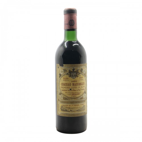 CHATEAU MAZEROLLES 1964 CHATEAU MAZEROLLES Grandi Bottiglie