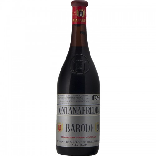 BAROLO 1973 FONTANAFREDDA Grandi Bottiglie