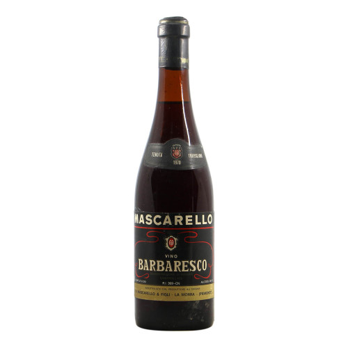 BARBARESCO TENUTA TORRIGLIONE 1970 M. MASCARELLO E FIGLI