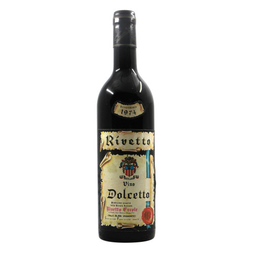 DOLCETTO D'ALBA 1974 RIVETTO ERCOLE