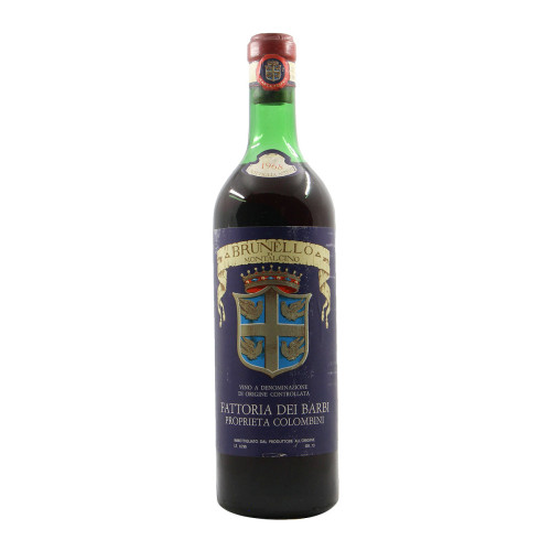 Fattoria dei barbi Brunello di Montalcino 1968