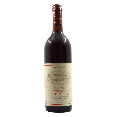 NEBBIOLO DELLE LANGHE 1988 MARENGO M.