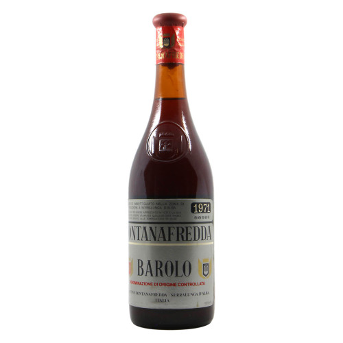 BAROLO CLEAR COLOUR 1971 FONTANAFREDDA