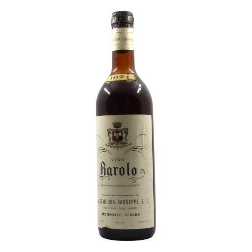 BAROLO 1971 ALESSANDRIA GIUSEPPE