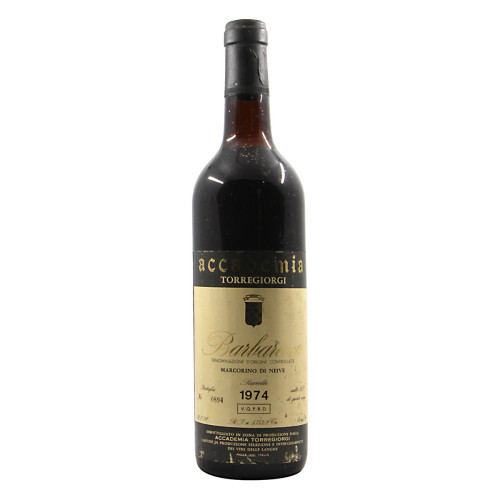 BARBARESCO 1974 ACCADEMIA TORREGIORGI