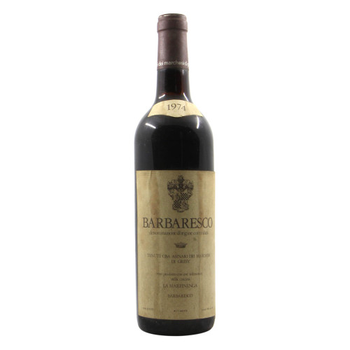 BARBARESCO TENUTA CISA ASINARI 1974 MARCHESI DI GRESY