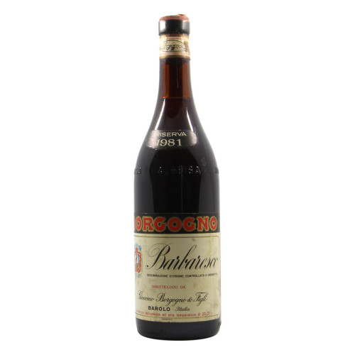 BARBARESCO RISERVA 1981 BORGOGNO GIACOMO