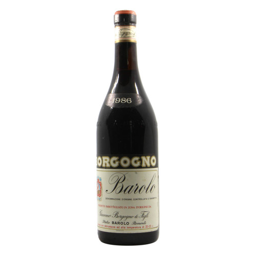 BAROLO RISERVA 1986 BORGOGNO GIACOMO