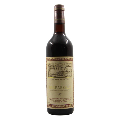 BARBARESCO 1971 CASTELLO DI NEIVE