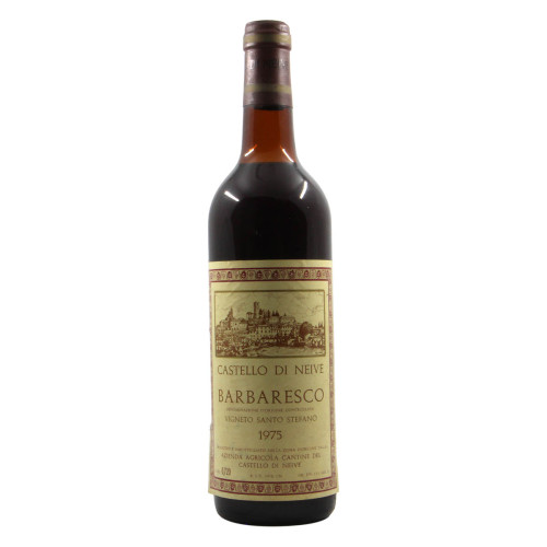 BARBARESCO SANTO STEFANO 1975 CASTELLO DI NEIVE