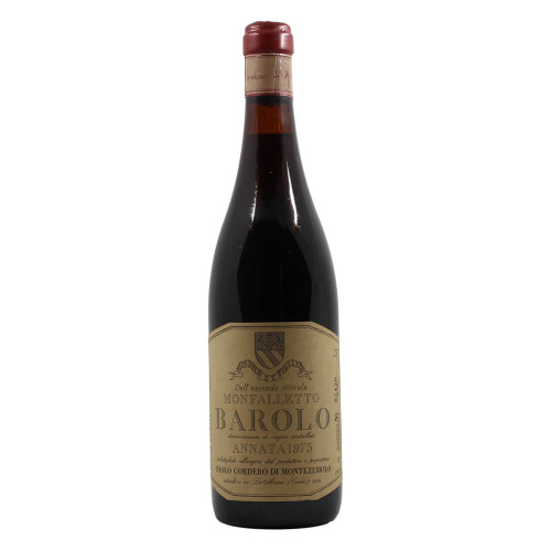 BAROLO MONFALLETTO 1975 CORDERO DI MONTEZEMOLO