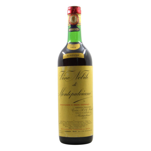 VINO NOBILE DI MONTEPULCIANO RISERVA 1972 A. FANETTI