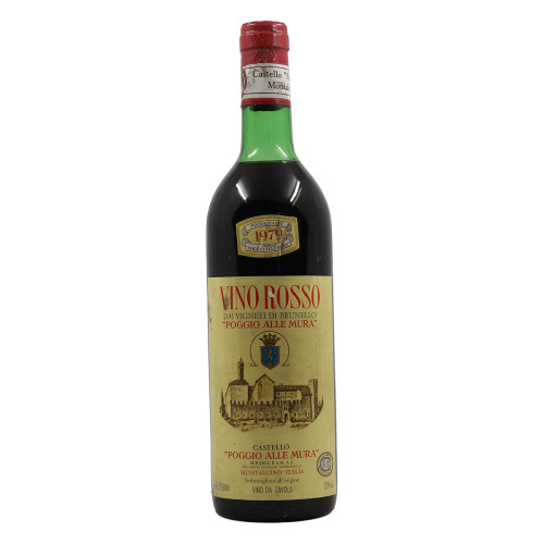 VINO ROSSO 1979 POGGIO ALLE MURA