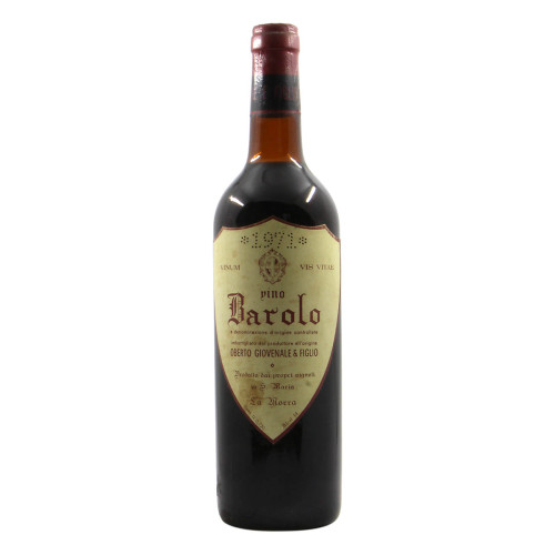 BAROLO 1971 OBERTO GIOVENALE & FIGLIO