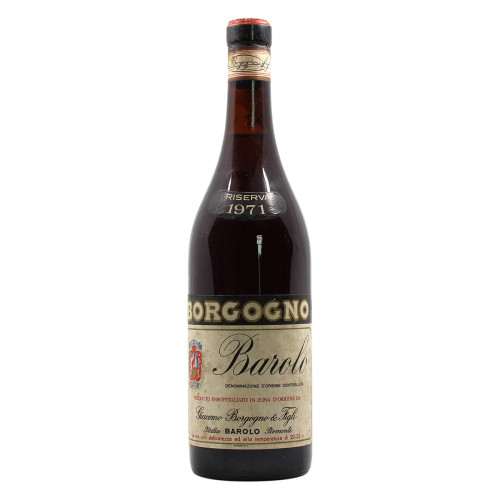 BAROLO RISERVA 1971 BORGOGNO GIACOMO