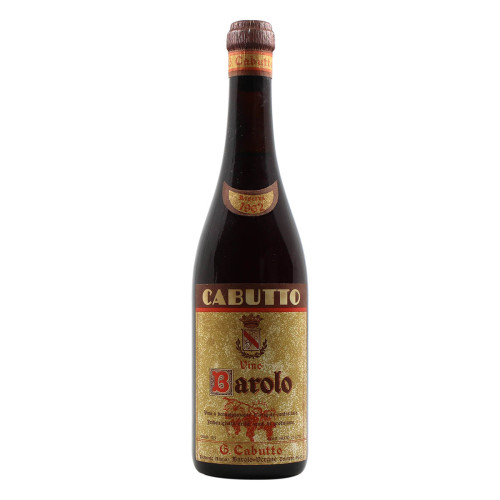 Cabutto Barolo Riserva 1962