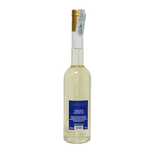 BOTTIGLIA PERSONALIZZATA GRAPPA CHIANTI 0.5 L OPERA UGGIANO