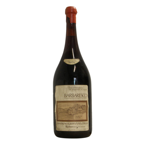 BARBARESCO DOUBLE MAGNUM 1978 GIORDANO GIOVANNI