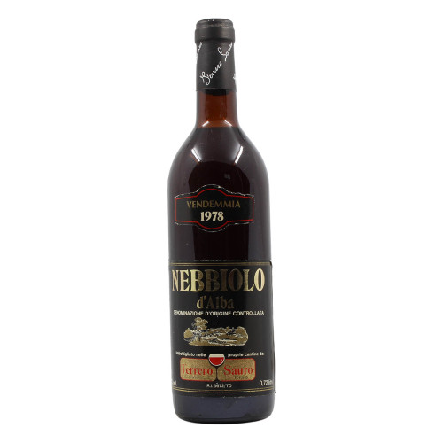 NEBBIOLO 1978 FERRERO SAURO