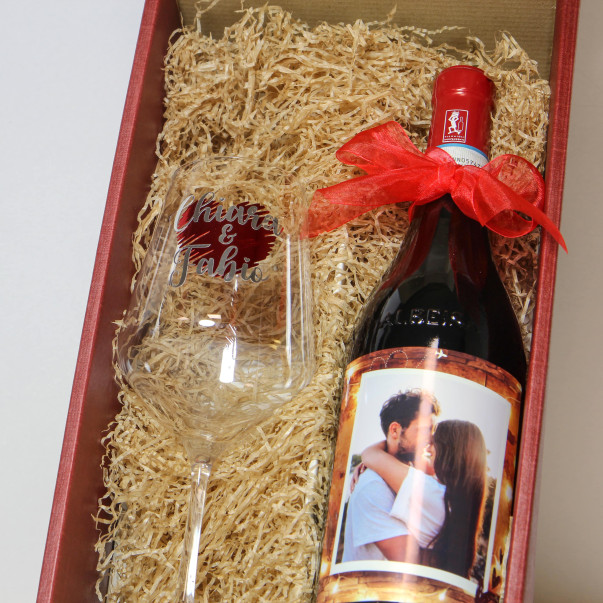 CONFEZIONE REGALO SAN VALENTINO PERSONALIZZATA