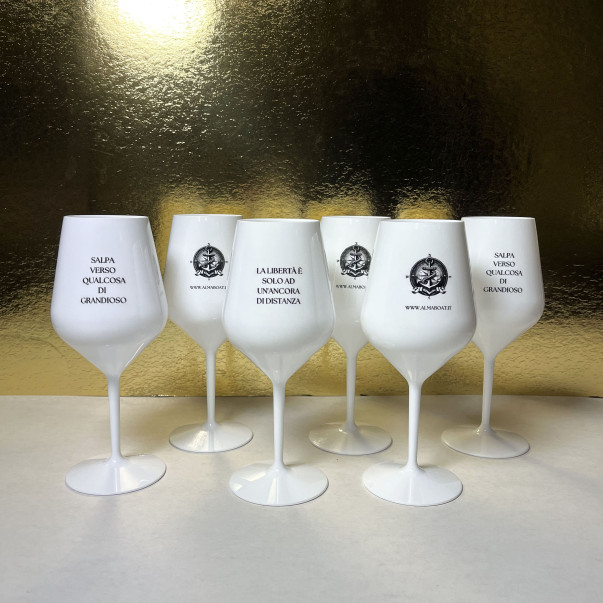 CALICE VINO IN PLASTICA PERSONALIZZATO