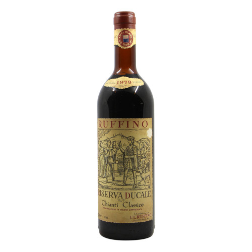 CHIANTI CLASSICO RISERVA DUCALE 1978 RUFFINO