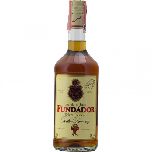 BRANDY FUNDADOR 38.5VOL NV PEDRO DOMECQ