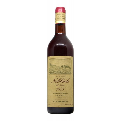 NEBBIOLO 1975 PUNSET Grandi Bottiglie