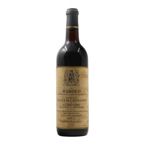 BAROLO 1964 GUIDO GIRI Grandi Bottiglie